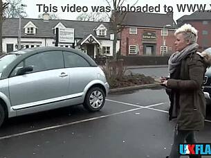 Bree Branning flashes publicly