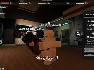 Check Out This Roblox Porn Where Clothes Get Ripped Off for Fucking!