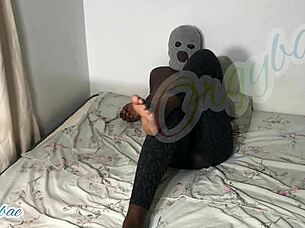 eat my shaved pussy, this huge cock is stretching me wide