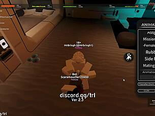 Check Out This Roblox Porn Where Clothes Get Ripped Off for Fucking!