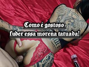 my tanned tattooed partner gave unforgettable tight pussy fuck