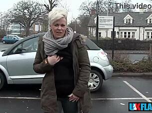 Bree Branning flashes publicly