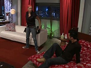 Gianna Michaels Intensely Sucks Big Cock, Gets Assfucked, And Receives Facial Cumshot From Classy Man!