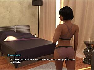 A narrative of a game involving dancing