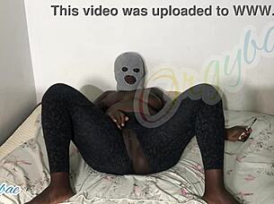 eat my shaved pussy, this huge cock is stretching me wide