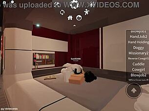 why fuck that horny bitch roughly while riding on roblox?