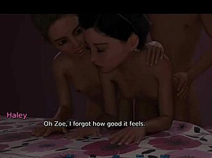 Foursome With My Horny 18+ Step Daughter!