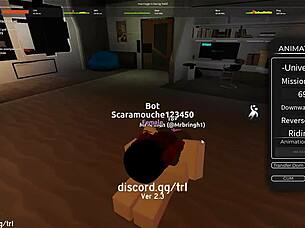 Check Out This Roblox Porn Where Clothes Get Ripped Off for Fucking!