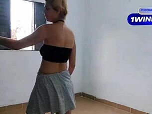 Loira Safada Gave After Cleaning