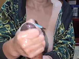 Sailor girl hotwife masturbates deliciously 😍