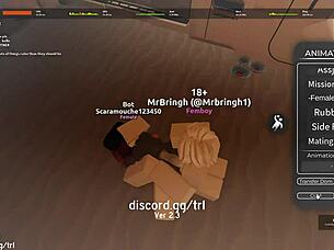 Check Out This Roblox Porn Where Clothes Get Ripped Off for Fucking!