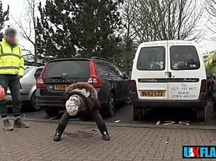 Bree Branning flashes publicly