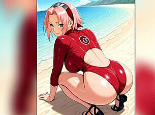 i'm sakura and i have a big ass that's so sexy and round