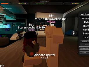 Check Out This Roblox Porn Where Clothes Get Ripped Off for Fucking!