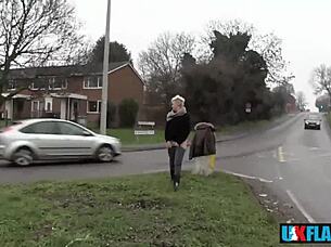 Bree Branning flashes publicly