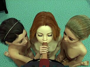 Foursome With My Horny 18+ Step Daughter!