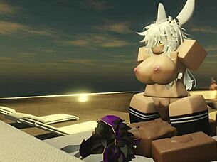 Giving my snowbunny gf my bbc