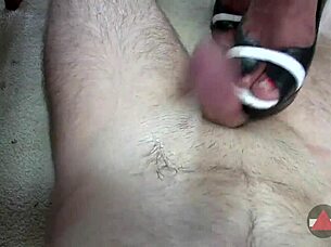 Give me a rough shoejob now