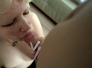 Co worker gives deepthroat in morning pov