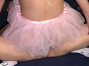 Riding that dick in my tutu skirt, isn't it hot?