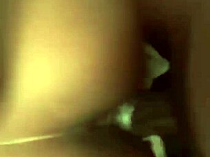 Ebony beauty twerks wildly eats her own cream and practices deepthroat skills