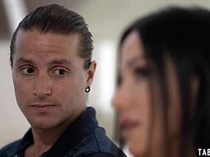 Jennifer White Interacts with Her Neighbor.