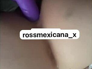 Hot Mexican Beauty Inserts Dildo Deeply And Enjoys Every Moment Without Stopping!