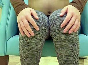 teen babe teases her sugar daddy