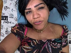 No Panties In Market, Neighbor Eats Pussy?