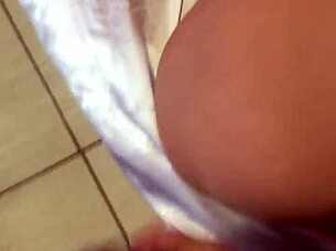 did you eat the blonde's pussy with sex toy?