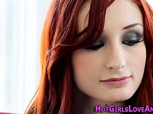 Redhead Strapon Fucks Ass! 😍