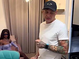 horny neighbor mandrake goes for the neighbor's big dick, getting sensual