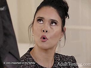 I am just like your departed wife but wiser and more giving. In law tries to start something really fucked up.