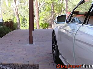 Does this teen want dominatrix strapon?