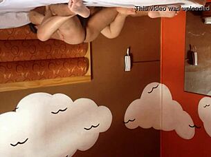 A peruvian milf enjoys intense sex with a guy.