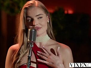 Watch vixen duo fibi euro and emiri momota share that huge cock?