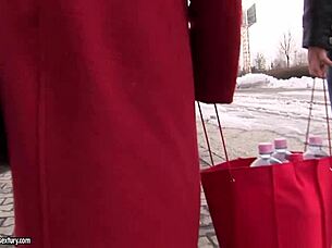 busty granny effie licks teen pussy