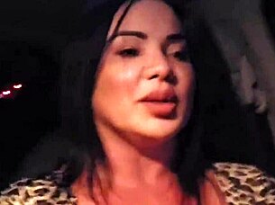 App driver makes me happy on rides with big tits and fitness