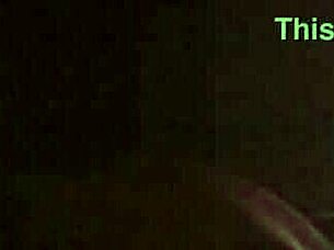 Black Tina Rubs Shaved Pussy Intensely