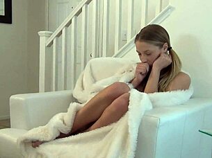 Alyssa Craves Intense Creampie and Squirting from Her Stepdaddy