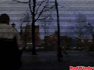 Slutty Dutch Hooker Sucks or Jerks Cock?