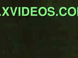 Black Tina Rubs Shaved Pussy Intensely