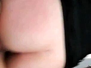 hot girl riding tight pink pussy on stepbrother