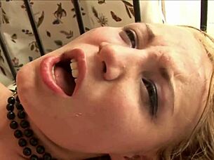 Young 18+ Blonde Slut Ripped Clothes And Dripping Tight Pussy!