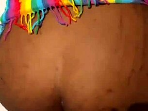 Fucked landlord's wife in elevator with blowjob and doggystyle