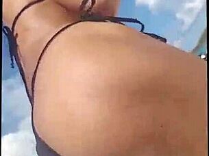 Hairy Bikini Dance On Boat Tour