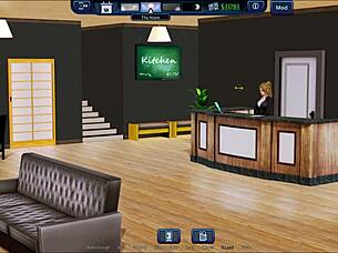 explore the harem hotel in game?