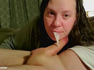 Hardcore thoat fuck cumshot 😈