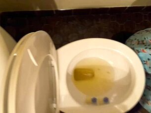 Horny guy masturbates his monster cock in solo session