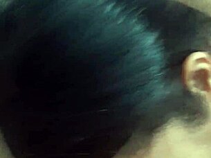 Latina amateur makes husband cum fast by sucking his ass in anal orgasm